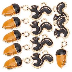 CORHAD 20 Stück Eichhörnchen Anhänger Tannenzapfen Charms Eichhörnchen Schmuck Charms Armband Für Charms Armbänder Für Thanksgiving Charms Für Schmuckherstellung Zubehör Für von CORHAD