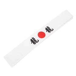 COSMEVIVI Japanisches Haarband Japanisches Stirnband Workout-Stirnbänder Für Männer Sushi-Koch-Stirnbänder Mode-Stirnbänder Schwarze Stirnbänder Herren-Haarband Herren-Bandana von COSMEVIVI