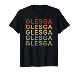 Retro Glesga, Schottland Reise, Glasgow T-Shirt von CQ Schottland Geschenke