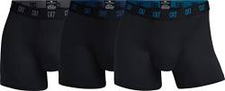 CR7 Herren Men's Microfibre Trunk 3-Pack Badehose, Black, M von CR7