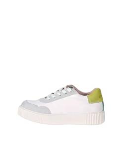 CRICKIT® Sneaker Damen OPAL | Sneaker Turnschuh Low für Damen aus 100% Leder | Herz mit Streifen von CRICK IT