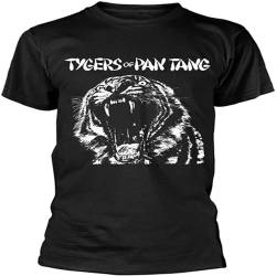 CRYSTAL&CLEAR Tianda Tygers of Pan Tang 'Tiger' T-Shirt Black XXL von CRYSTAL&CLEAR