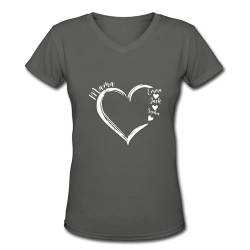 Personalisierte Oma Shirt mit Enkelkindernamen, Mama T-Shirts für Frauen, Sommer Kurzarm Shirt für Muttertag von CSstone