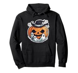 Gruseliger Geist süßer Kürbis Trick or Treat KAWAII Fan 2024 Pullover Hoodie von CUTE KAWAII HALLOWEEN FAN Clothing FANS Gift idea