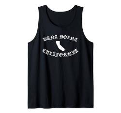 Dana Point California, Kalifornien, Bär, Orange County, Retro, Vintage-Stil Tank Top von Cali Retro Tees