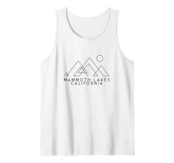 Mammoth Lakes Kalifornien | Mammoth Lakes DE Tank Top von California Mountain Apparel CA.