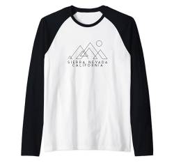 Sierra Nevada California | Sierra Nevada CA Abstrakt Raglan von California Mountain Apparel CA.