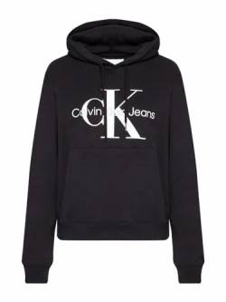 Calvin Klein Jeans Damen Core Monologo J20j219141 Hoodies, Schwarz (Ck Black), XS EU von Calvin Klein Jeans