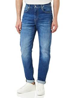 Calvin Klein Jeans Herren Slim Taper J30J323691 Hosen, Denim (Denim Dark), 34W / 34L von Calvin Klein Jeans