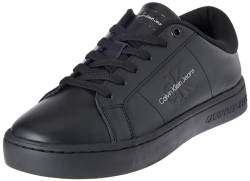 Calvin Klein Jeans Men CLASSIC CUPSOLE LOW LACEUP LTH, Triple Black, 46 EU von Calvin Klein Jeans