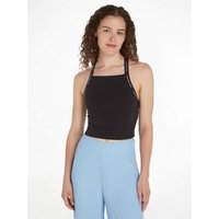 Calvin Klein Jeans Spaghettitop LOGO ELASTIC STRAPPY TOP mit Logoschriftzug von Calvin Klein Jeans