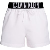 Calvin Klein Badeshorts "Intense Power", Logo-Bund, für Herren, weiß, XL von Calvin Klein