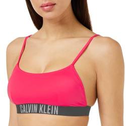 Calvin Klein Damen Bikini Oberteil Bralette ohne Bügel, Rot (Signal Red), XL von Calvin Klein
