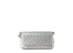 Calvin Klein Handtasche Damen Kunstleder, silber von Calvin Klein