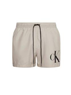 Calvin Klein Herren Badehose Badeshort Short Drawstring Gr. XXXL Beige von Calvin Klein