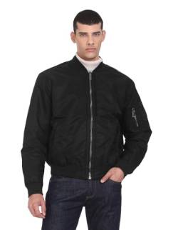 Calvin Klein Herren Bomberjacke SATEEN HERO BOMBER schwarz (15) S von Calvin Klein