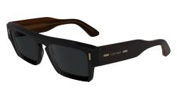 Calvin Klein Herren CK24532S 001 Gläser SONNENBRILLEN Acetat Schwarz  Quadratisch Normal von Calvin Klein