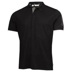 Calvin Klein Herren Club Golf leichtes Poloshirt - Schwarz - S von Calvin Klein