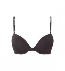 Calvin Klein für Damen. 000QF7220E Push Up Plunge BH schwarz (85A), Heimtextilien, Baumwolle, Nachhaltig von Calvin Klein