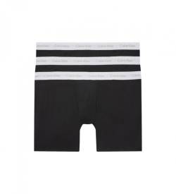 Calvin Klein für Herren. 000NB2667A 3er-Pack große Boxershorts Stretch-Baumwolle Schwarz (4XL), Heimtextilien von Calvin Klein