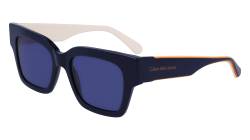 Sonnenbrillen  Calvin klein Ckj23601s col. 400 Unisex Squadrata Blu von Calvin Klein