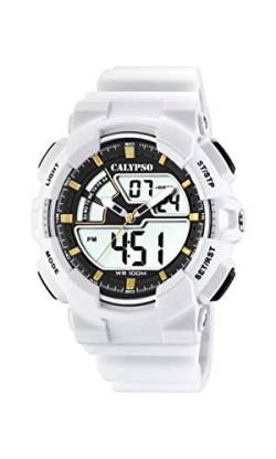 Calypso Watches Herren Analog-Digital Quarz Uhr mit Plastik Armband K5771/1 von Calypso Watches