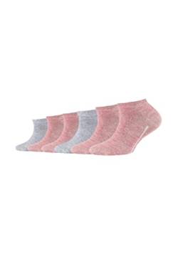 Camano Kinder Sneakersocken 6er Pack 27/30 chalk pink melange von Camano