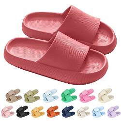 Camiraft Badeschuhe Damen Cozislides Original Slippers, Herren Badeschlappen Cloudyzz Schlappen Wolke Hausschuhe Gummi Home Slippers rutschfeste Pantoletten Sommer Garten Badelatschen Flip Flops von Camiraft