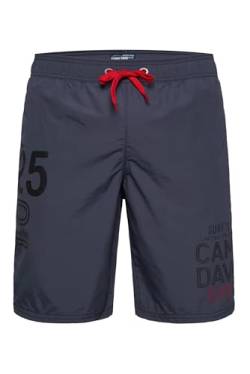 Camp David Herren Lange Badeshorts mit Logo Prints Concrete Blue M von Camp David