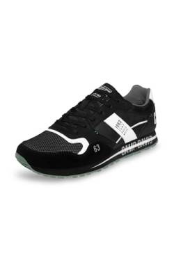 Camp David Herren Sneaker im Retro Look Black 42 von Camp David