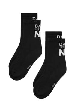 Camp David Herren Tennissocken im Doppelpack Black 43-46 von Camp David