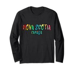 Nova Scotia Kanada | Nova Scotia Kanada Original Langarmshirt von Canadian Drip