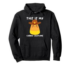 This Is My Corny Kostüm Halloween Cowboy Candy Corn Pullover Hoodie von Candy Corn Universe Co.