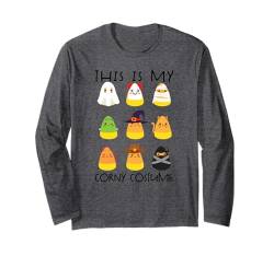 This Is My Corny Kostüm Halloween Kinder Candy Corn Langarmshirt von Candy Corn Universe Co.