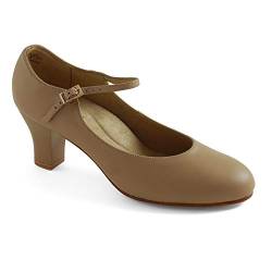 Capezio Damen Cassie Charakter Schuhe, Caramel, 39 EU von Capezio