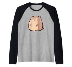 Süße kleine Capybara Raglan von Capybara Outfits