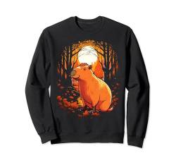 Capybara Nagetier Retro Sweatshirt von Capybaras Animal Design Ideas