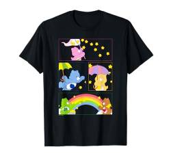 Care Bears Vintage Catching Stars Rainbow Group Panels T-Shirt von Care Bears