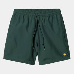 Carhartt WIP Chase Swim Trunk - Juniper / Gold von Carhartt Work in Progress