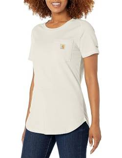 Carhartt Damen Midweight S/S Pocket T-Shirt, Farbe: Malt Größe: XS von Carhartt