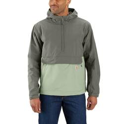 Carhartt Herren Übergangsjacke Lightweight Packable Anorak, Farbe:tender green/dusty olive, Größe:M von Carhartt