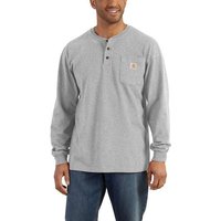 Carhartt Langarmshirt Carhartt Herren Langarmshirt Loose Fit Heavyweight Long-Sleeve Pocket Henley T-Shirt Adult von Carhartt