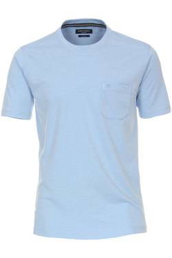 Casa Moda Casual T-Shirt Rundhals hellblau, Einfarbig von Casa Moda