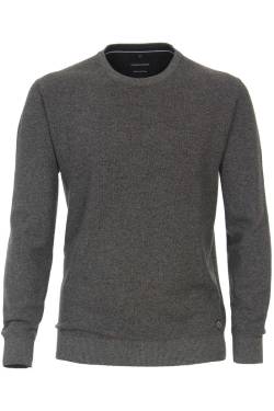 Casa Moda Pullover anthrazit, Gemustert von Casa Moda