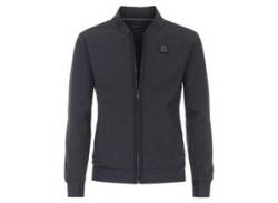 Sweatjacke CASAMODA "CASAMODA uni" Gr. M, blau (dunkelblau) Herren Sweatjacken von Casamoda