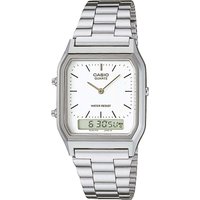 CASIO Armbanduhr "EDGY AQ-230A-7DMQYES", silber von Casio