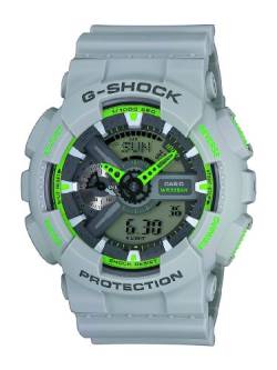 Casio Herren-Armbanduhr XL G-Shock Analog - Digital Quarz Resin GA-110TS-8A3ER von Casio