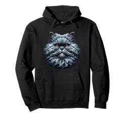 Selkirk Rex Katzenshirt Katzengesicht Niedlich Katzenliebhaber Katze Mama Papa Pullover Hoodie von Cat Mom and Dad Gifts for Cat Lovers