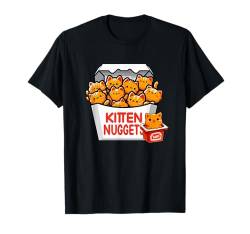 Kitten Nuggets Katzenfutter Liebhaber Nuggets Fast Food T-Shirt von Cat Nuggets Kitten Gifts For Women Men Girls Boys