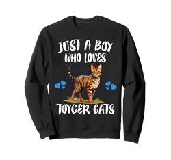 Nur ein Junge, der Toyger Cats liebt Sweatshirt von Cat Pets